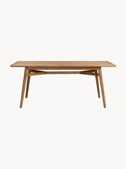 Marven Acacia Wood Garden Table, 180 x 90 cm