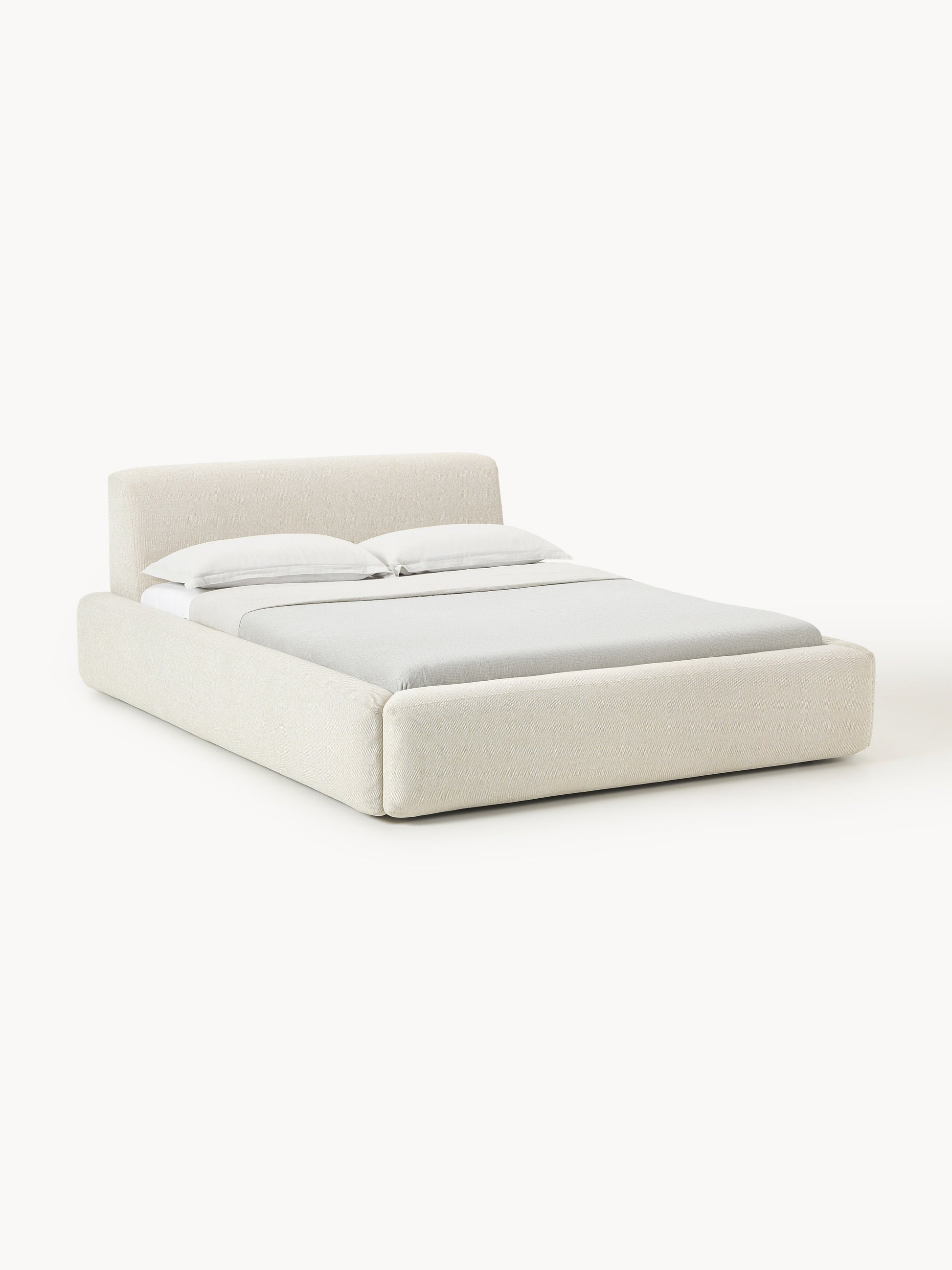 Melina Bed, Upholstered