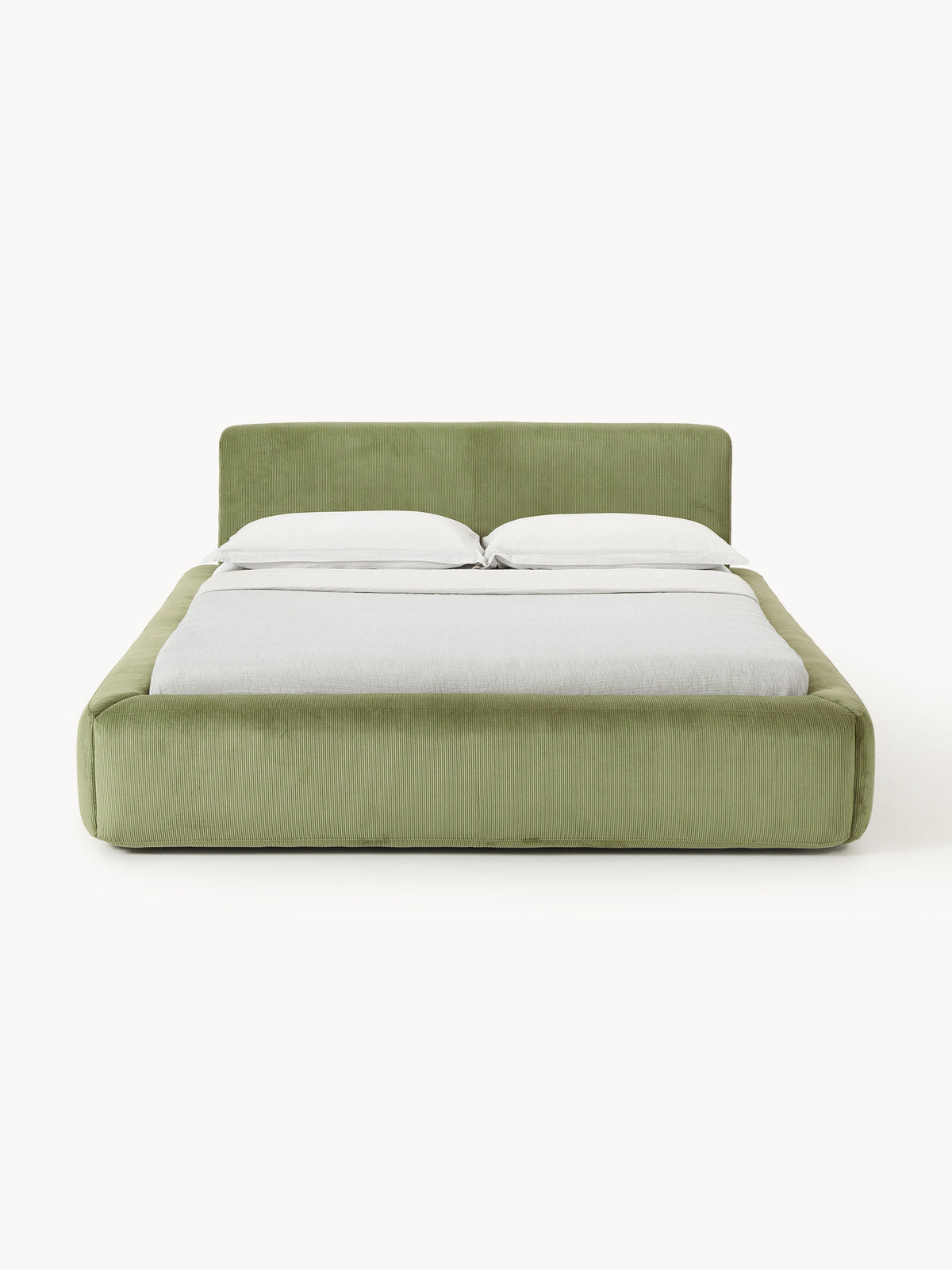 Melina Bed, Upholstered