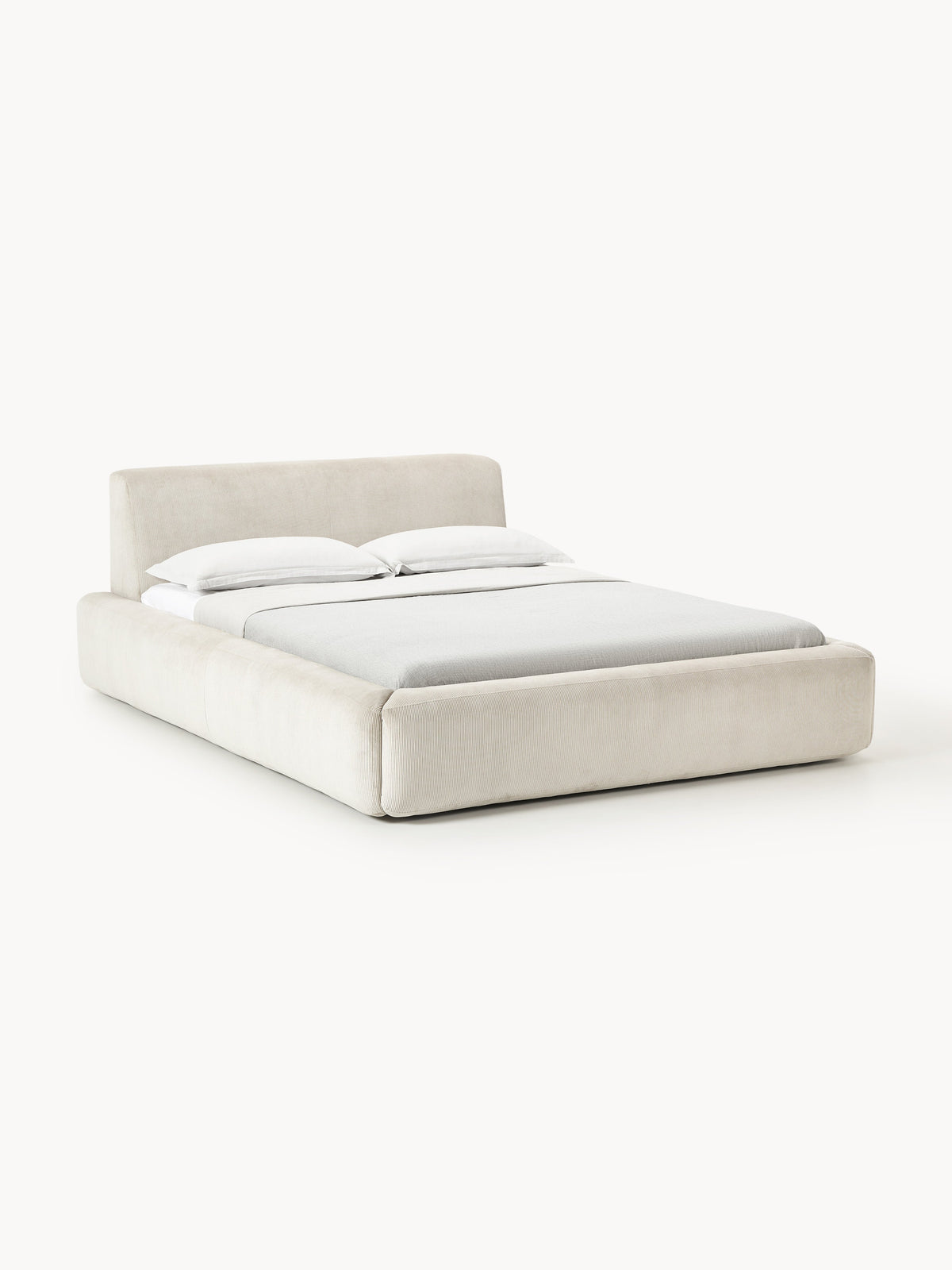 Melina Bed, Upholstered