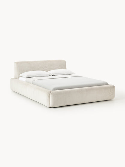 Melina Bed, Upholstered