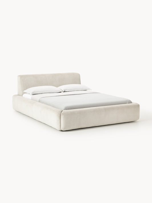 Melina Bed, Upholstered