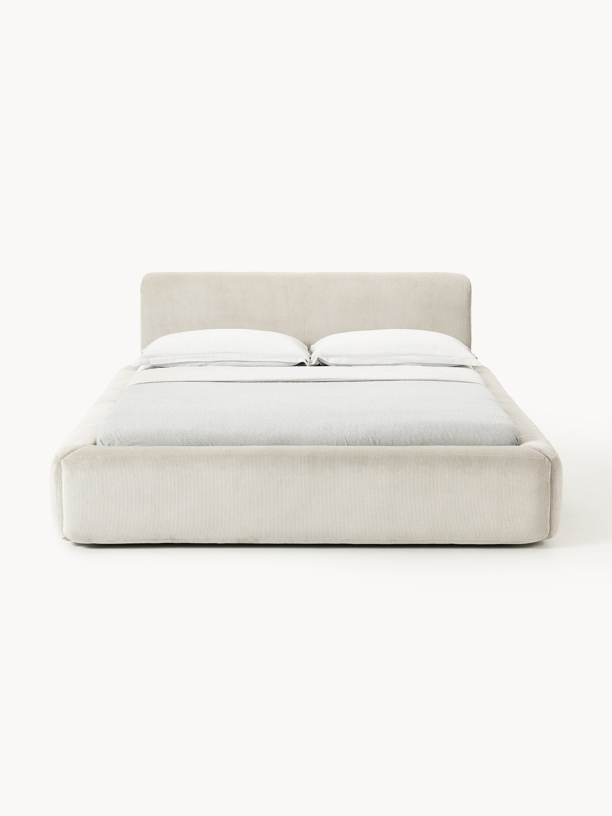 Melina Bed, Upholstered