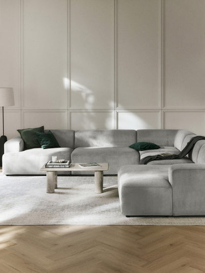 Melina Corduroy XL Corner Sofa