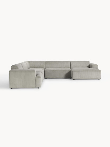 Melina Corduroy XL Corner Sofa