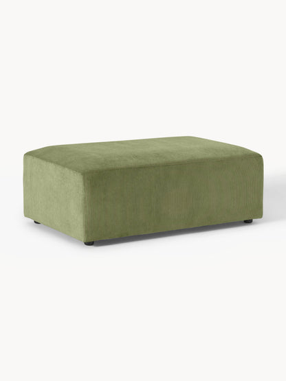 Melina Corduroy XL Ottoman, W 116 x D 72 cm