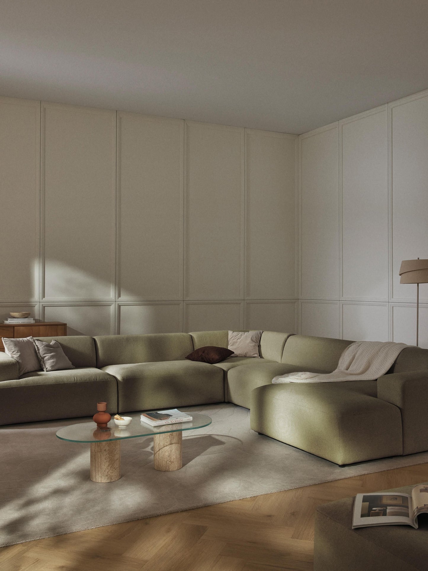 Melina Corner Sofa, XL