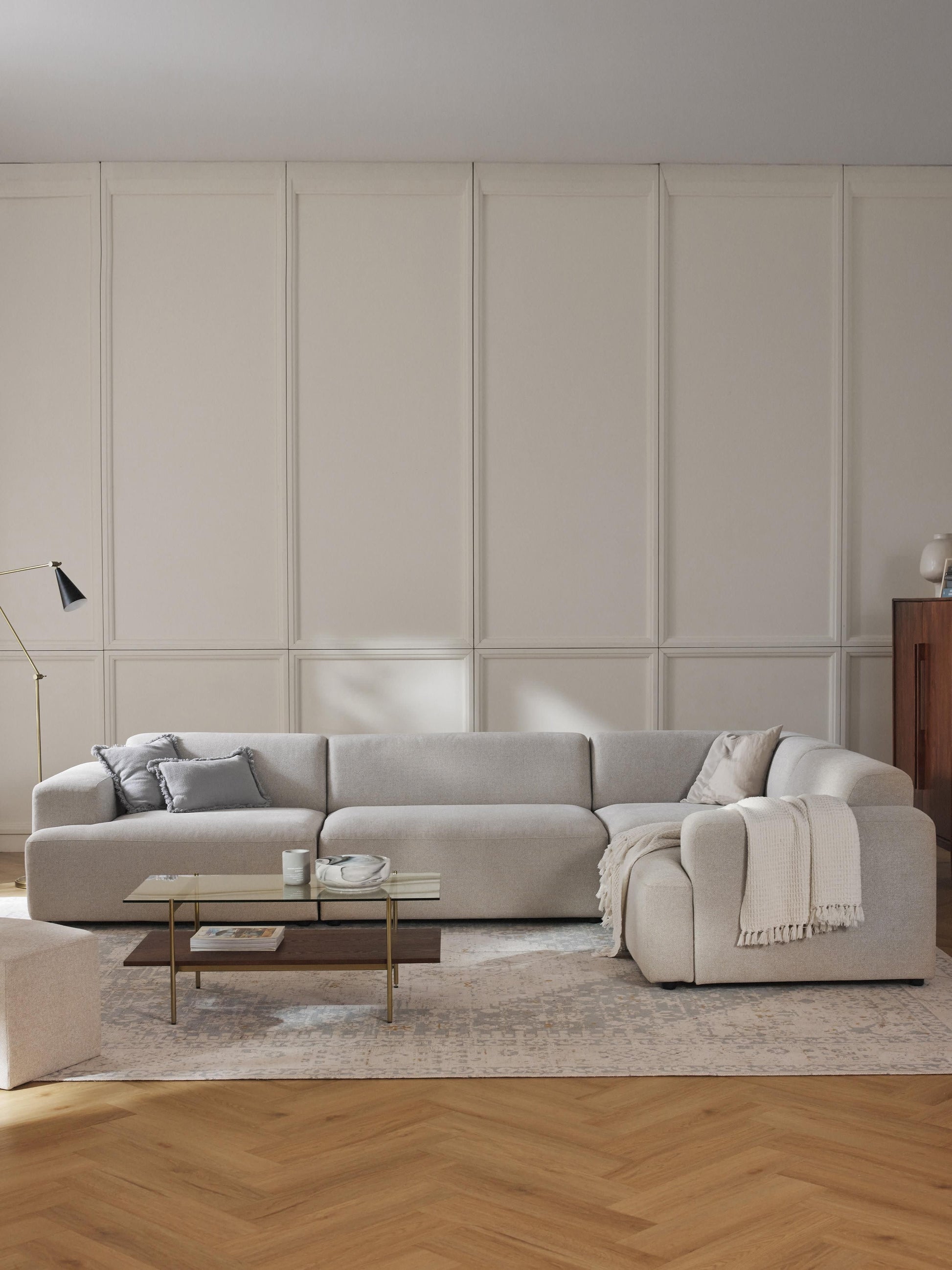 Melina Large Corner Sofa (4-Seater)