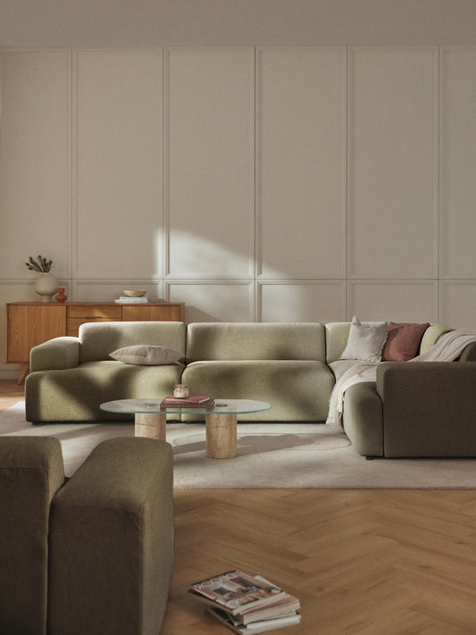 Melina Large Corner Sofa (4-Seater)