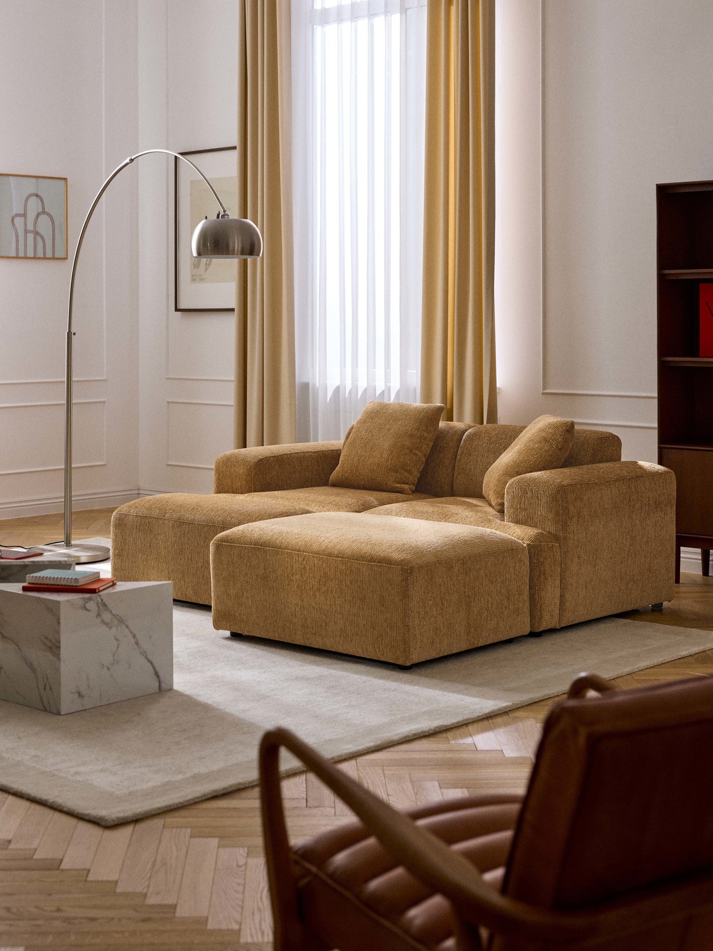 Melina Ottoman, W 99 x D 72 cm