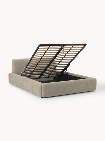 Melina Upholstered Bed with Storage