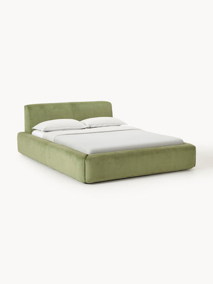 Melina Upholstered Bed with Storage