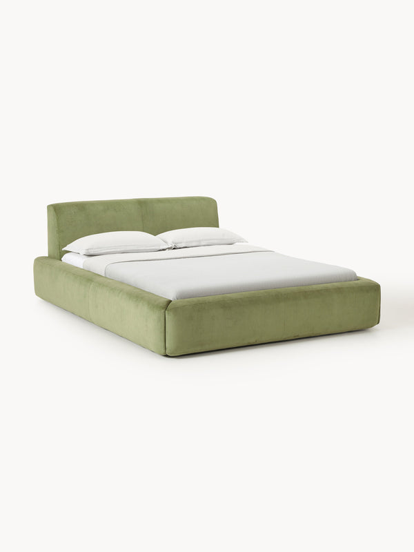 Melina Upholstered Bed with Storage