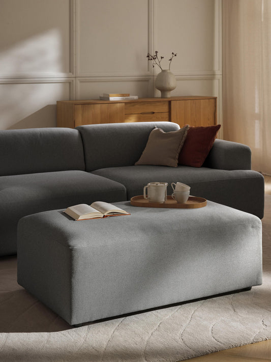 Melina XL Ottoman, W 116 x D 72 cm