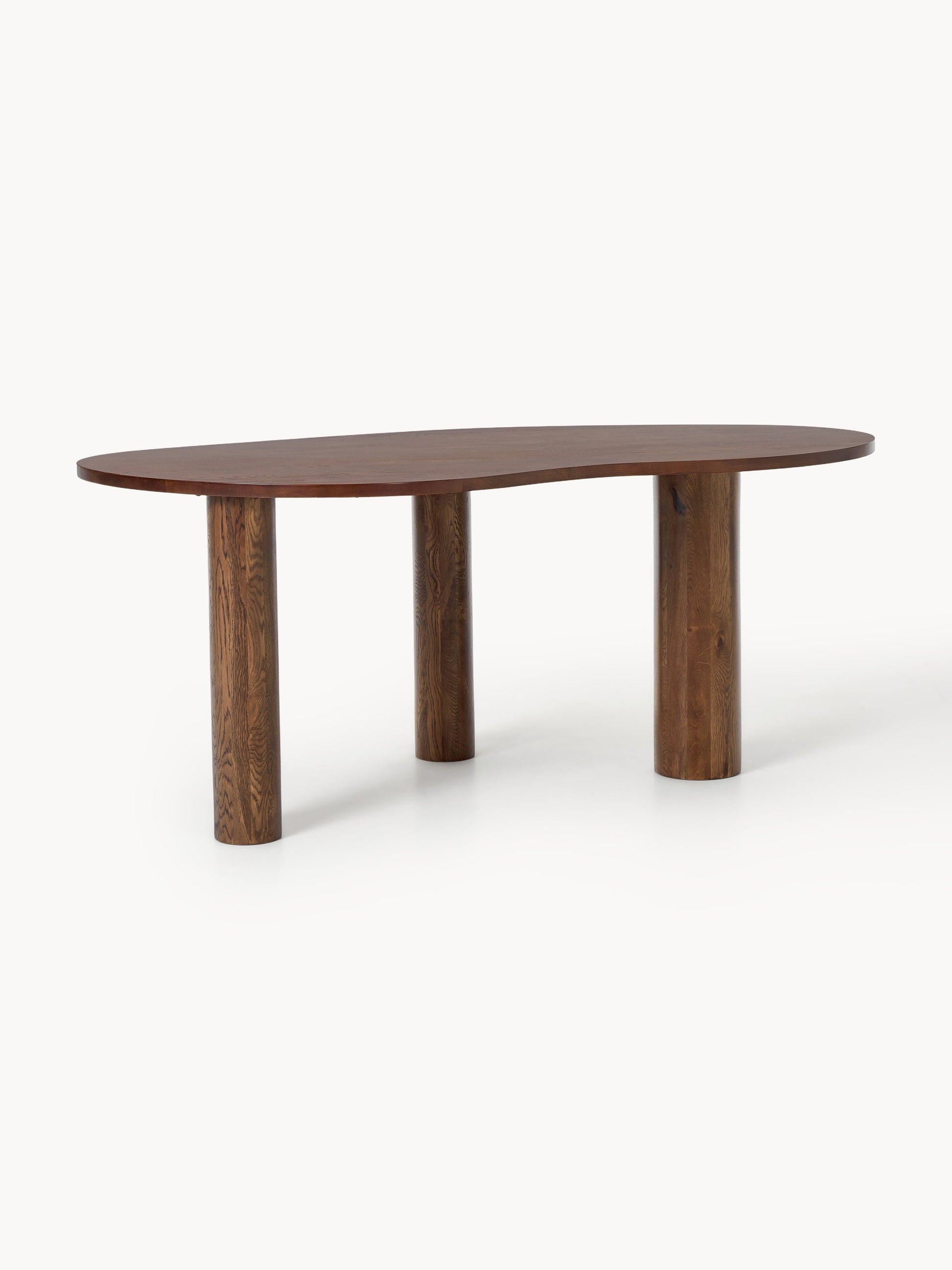 Narusa Oak Dining Table with Organic Shape, in Various Sizes