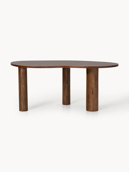 Narusa Oak Dining Table with Organic Shape, in Various Sizes