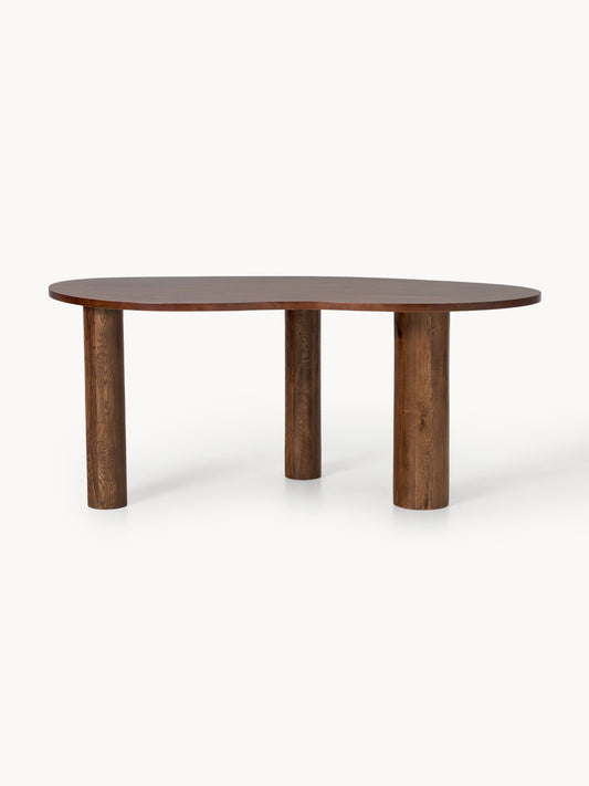 Narusa Oak Dining Table with Organic Shape, in Various Sizes