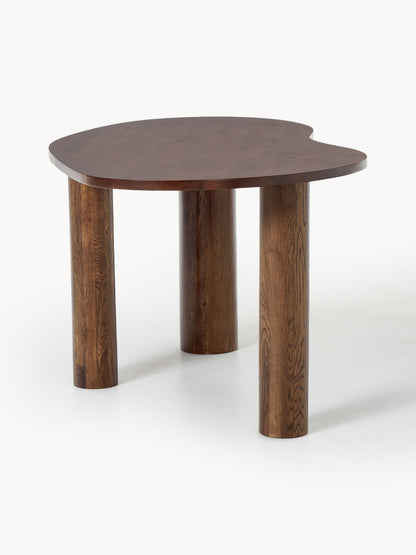 Narusa Oak Dining Table with Organic Shape, in Various Sizes