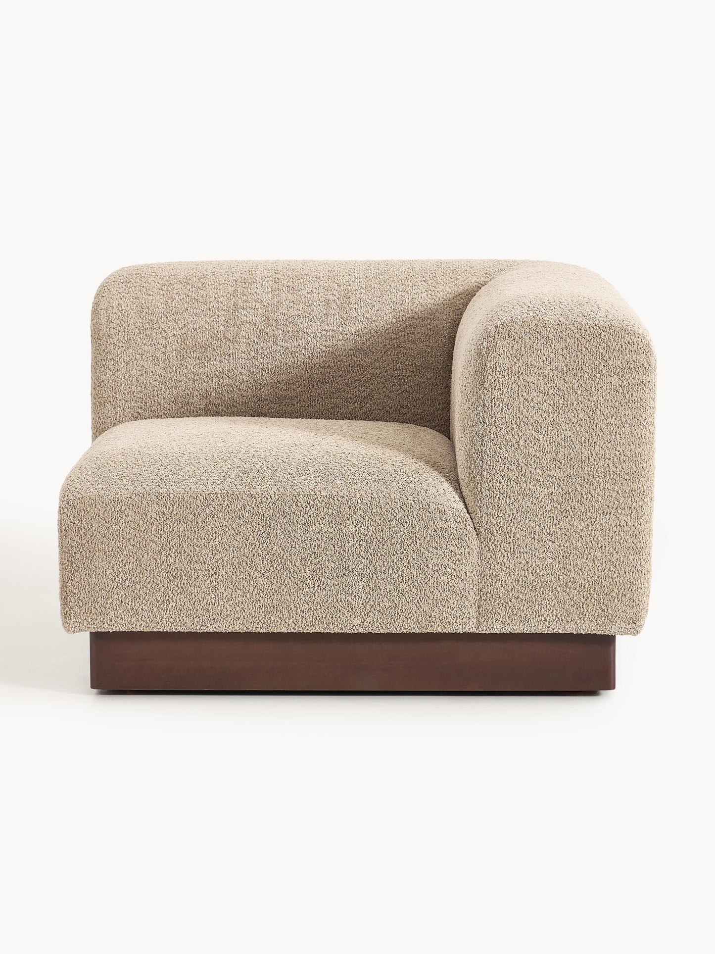 Natova Teddy Bouclé Corner Module