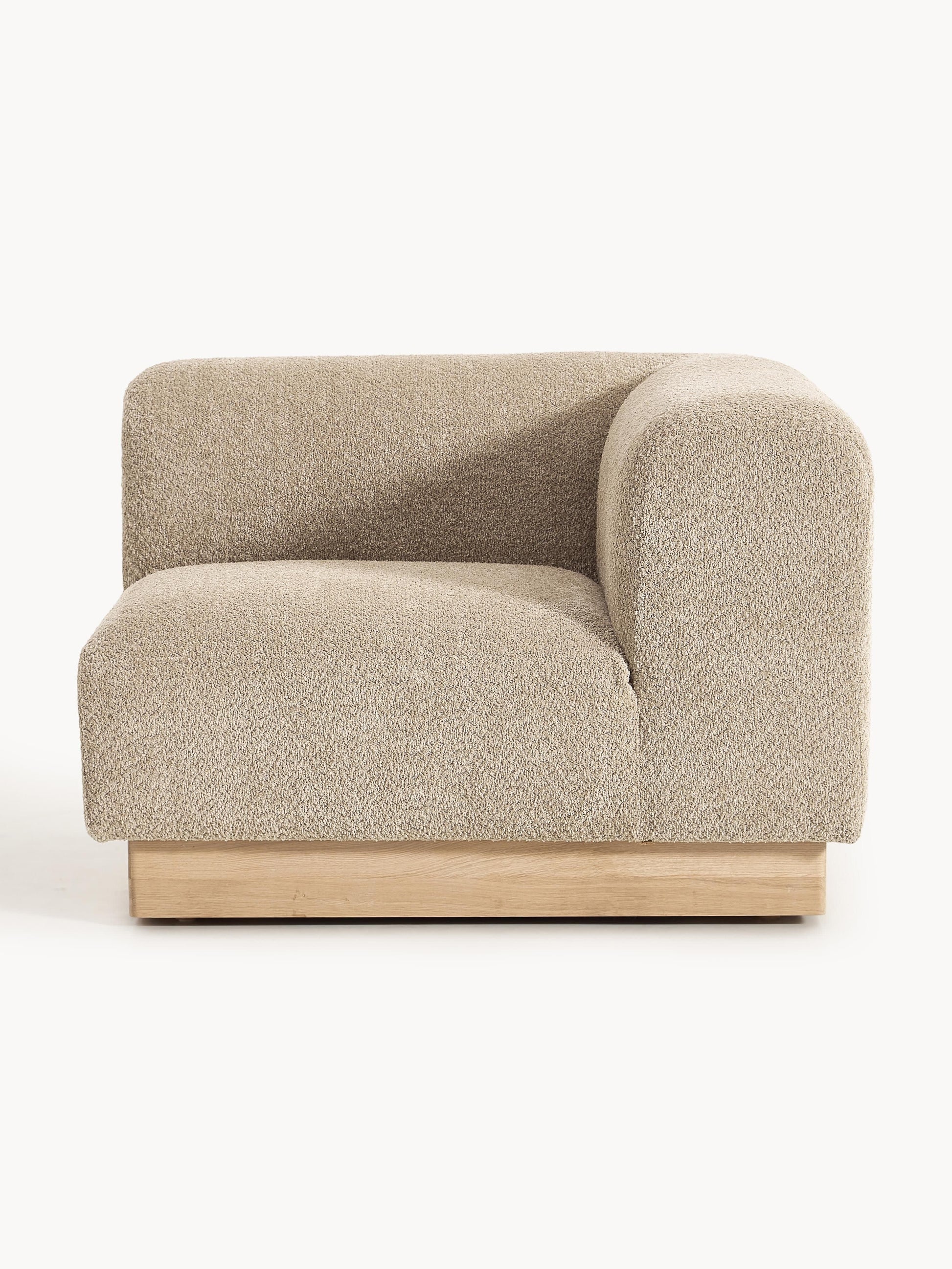 Natova Teddy Bouclé Corner Module