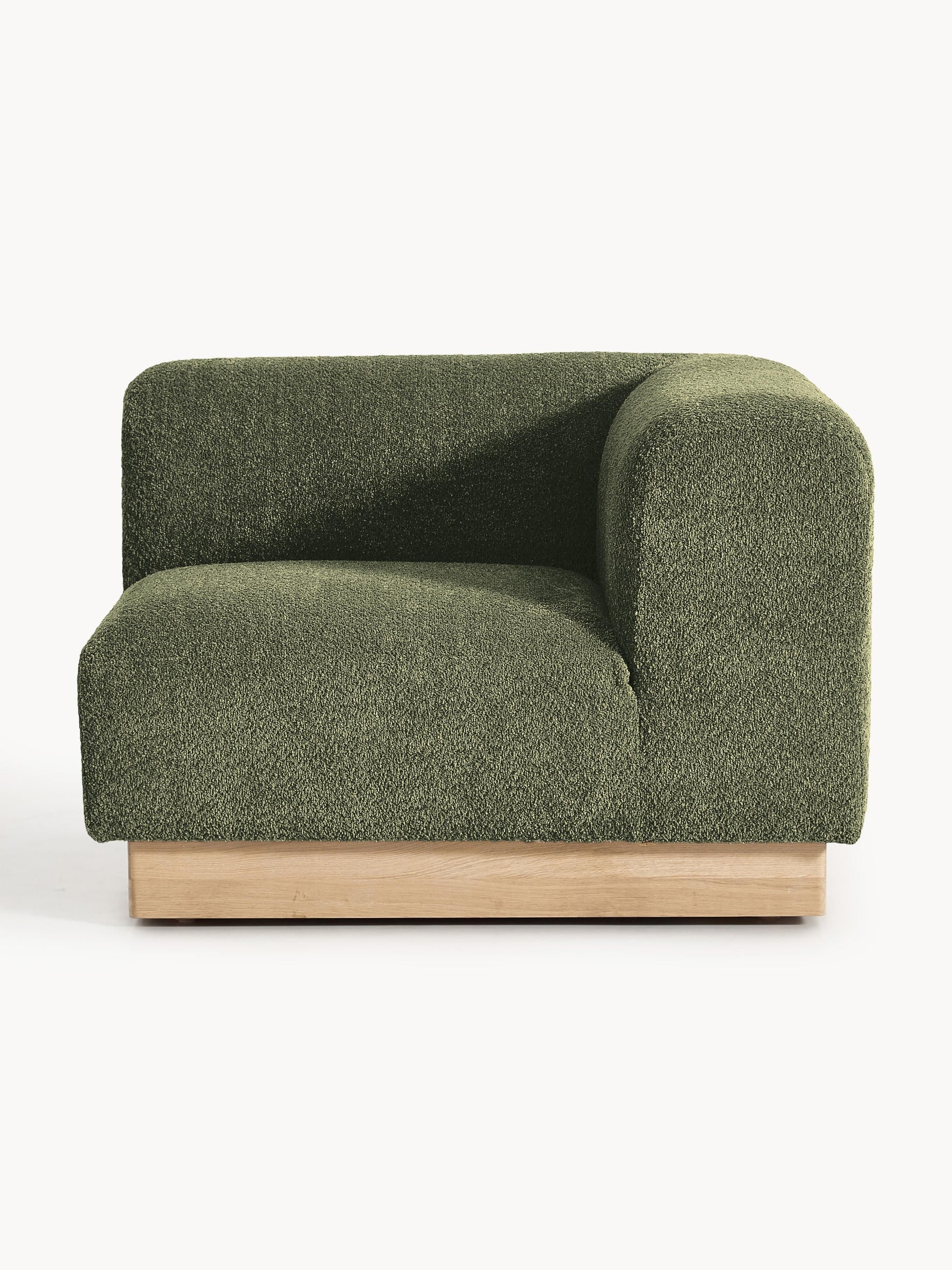 Natova Teddy Bouclé Corner Module