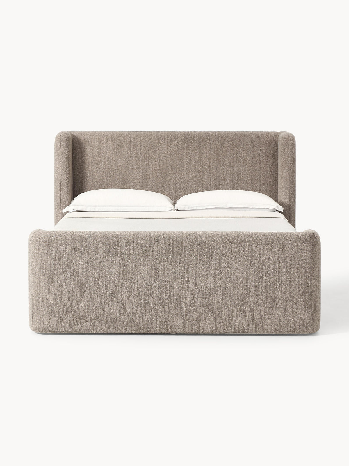 Perlana Bouclé Box Spring Bed