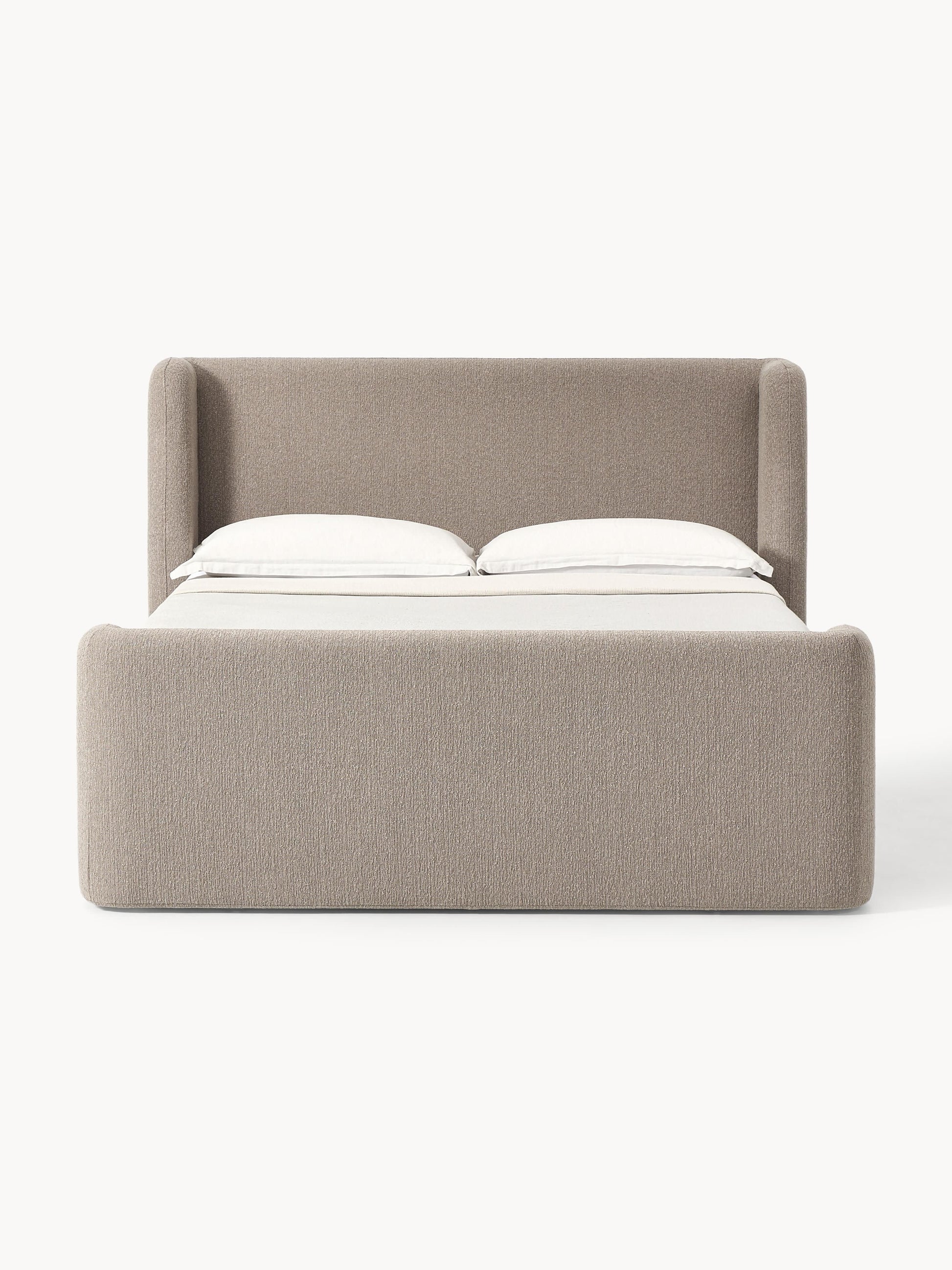 Perlana Bouclé Box Spring Bed
