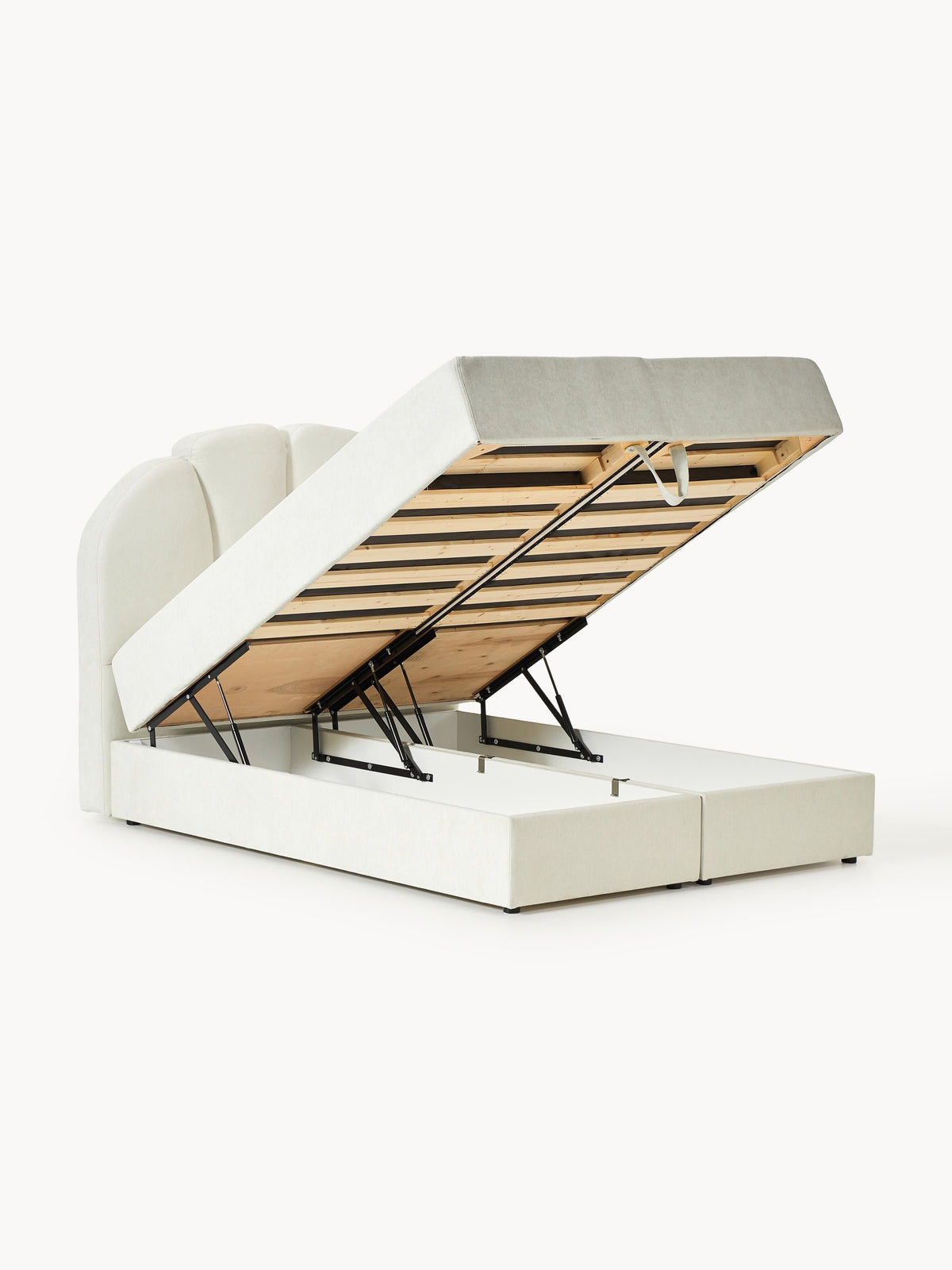 Romiva Box Spring Bed with Storage