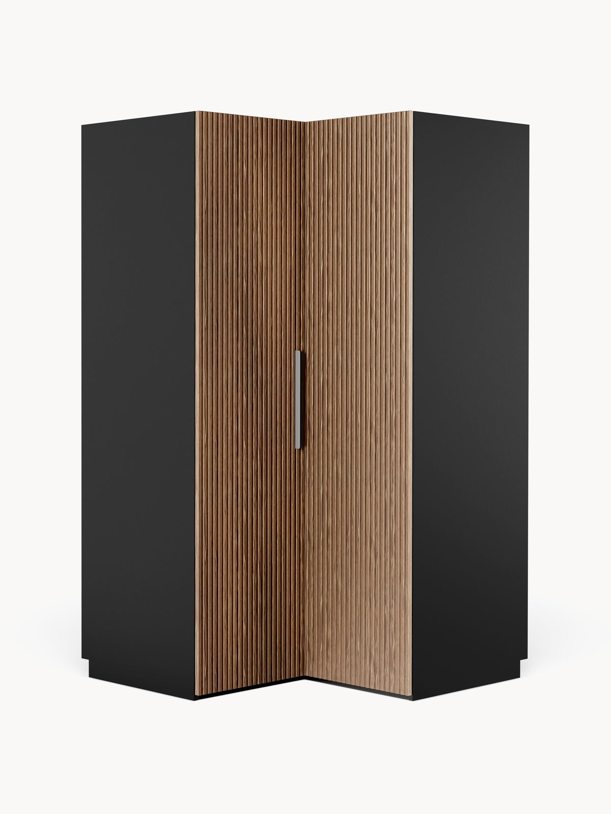 Simena Modular Corner Wardrobe, 115 cm Wide