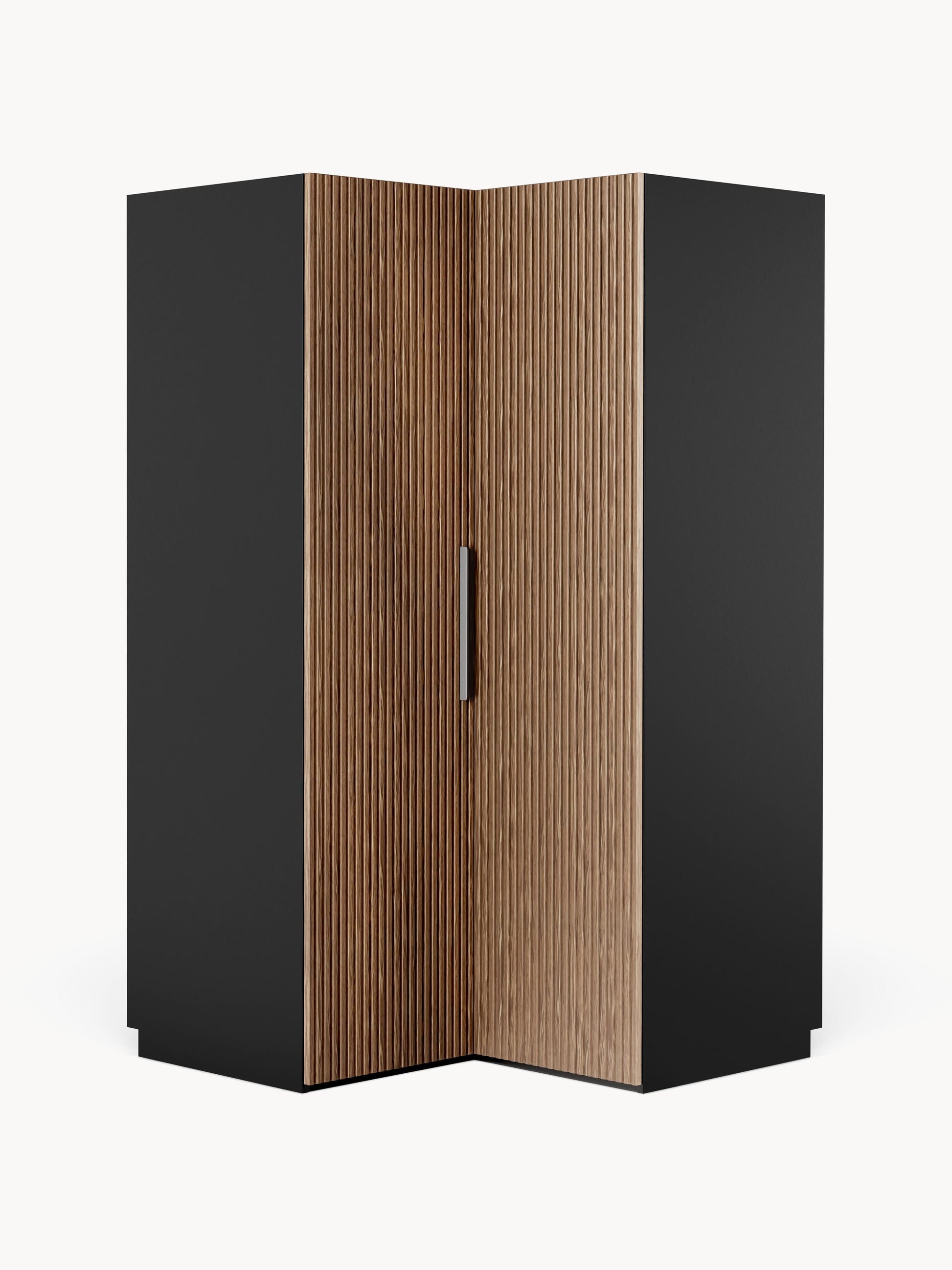 Simena Modular Corner Wardrobe, 115 cm Wide