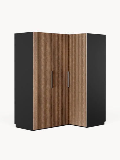 Simena Modular Corner Wardrobe, 165 cm Wide, in Various Sizes