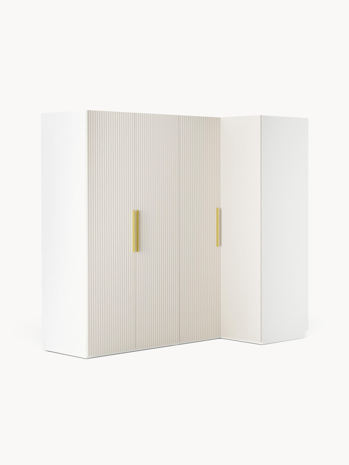 Simena Modular Corner Wardrobe, 215 cm Wide, in Various Sizes