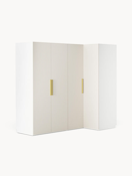 Simena Modular Corner Wardrobe, 215 cm Wide, in Various Sizes