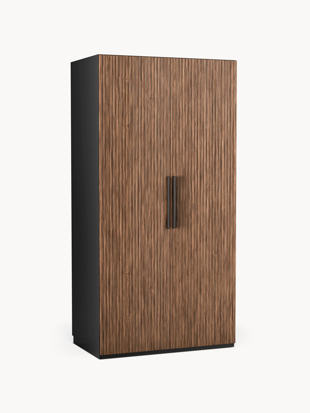 Simena Modular Hinged-Door Wardrobe, 100 cm Wide, in Various Sizes