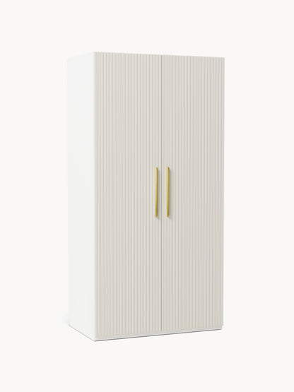 Simena Modular Hinged-Door Wardrobe, 100 cm Wide, in Various Sizes