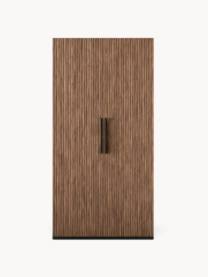 Simena Modular Hinged-Door Wardrobe, 100 cm Wide, in Various Sizes