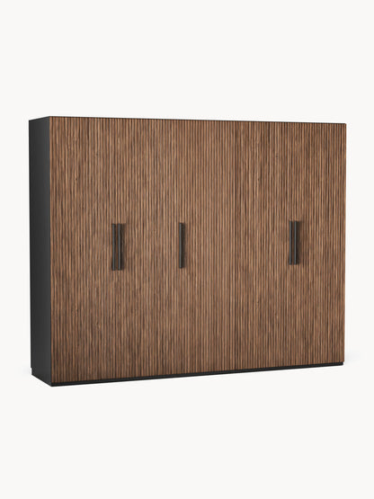 Simena Modular Hinged-Door Wardrobe, 250 cm Wide, in Various Sizes