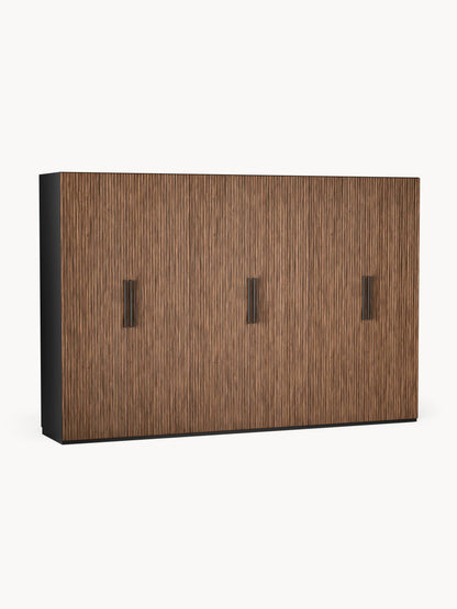 Simena Modular Hinged-Door Wardrobe, 300 cm Wide, in Various Sizes