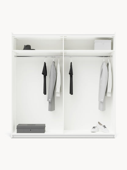 Simena Modular Sliding-Door Wardrobe, 200 cm Wide, in Various Sizes