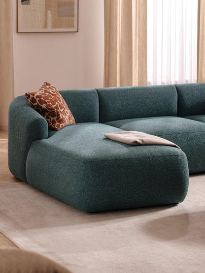 Sovia Bouclé Chaise Corner Module