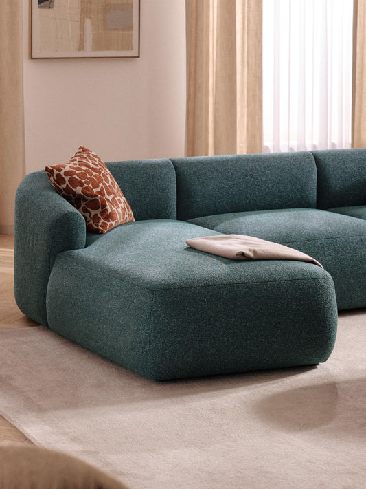 Sovia Bouclé Chaise Corner Module