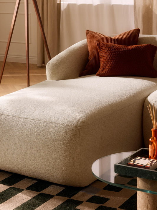 Sovia Bouclé Chaise Corner Module