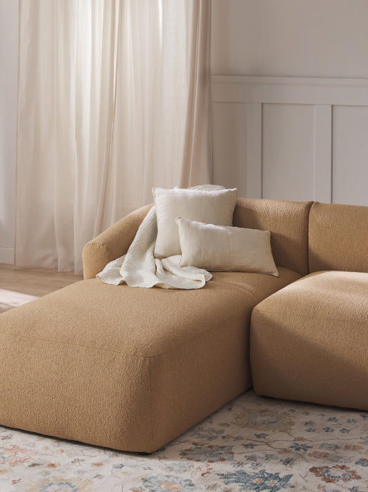 Sovia Bouclé Chaise Corner Module