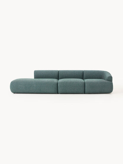 Sovia Bouclé Modular Chaise (2-Seater)