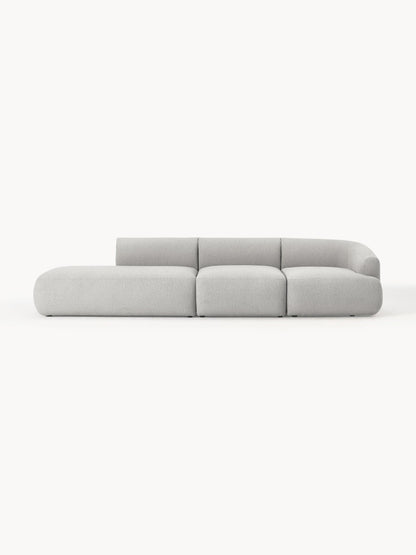 Sovia Bouclé Modular Chaise (2-Seater)