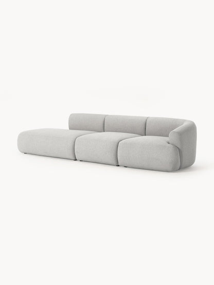 Sovia Bouclé Modular Chaise (2-Seater)
