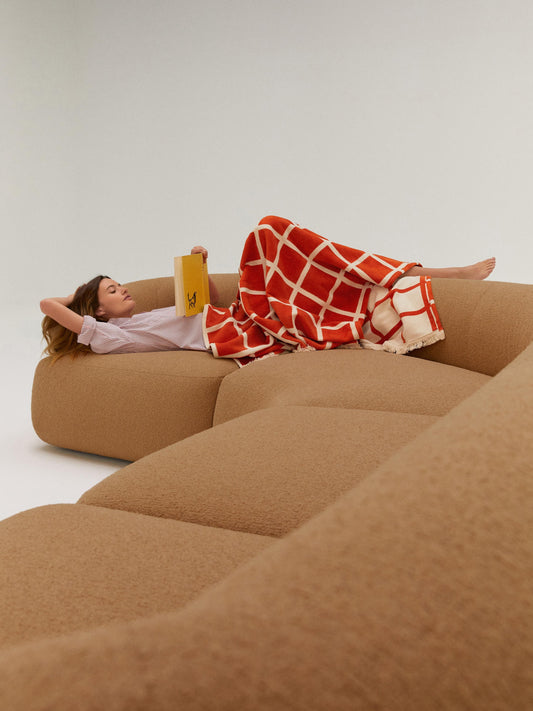 Sovia Bouclé Modular XL Sofa