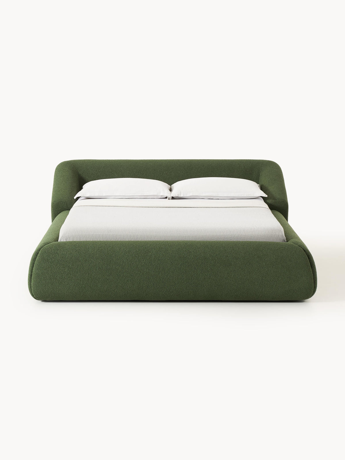 Sovia Bouclé Upholstered Bed