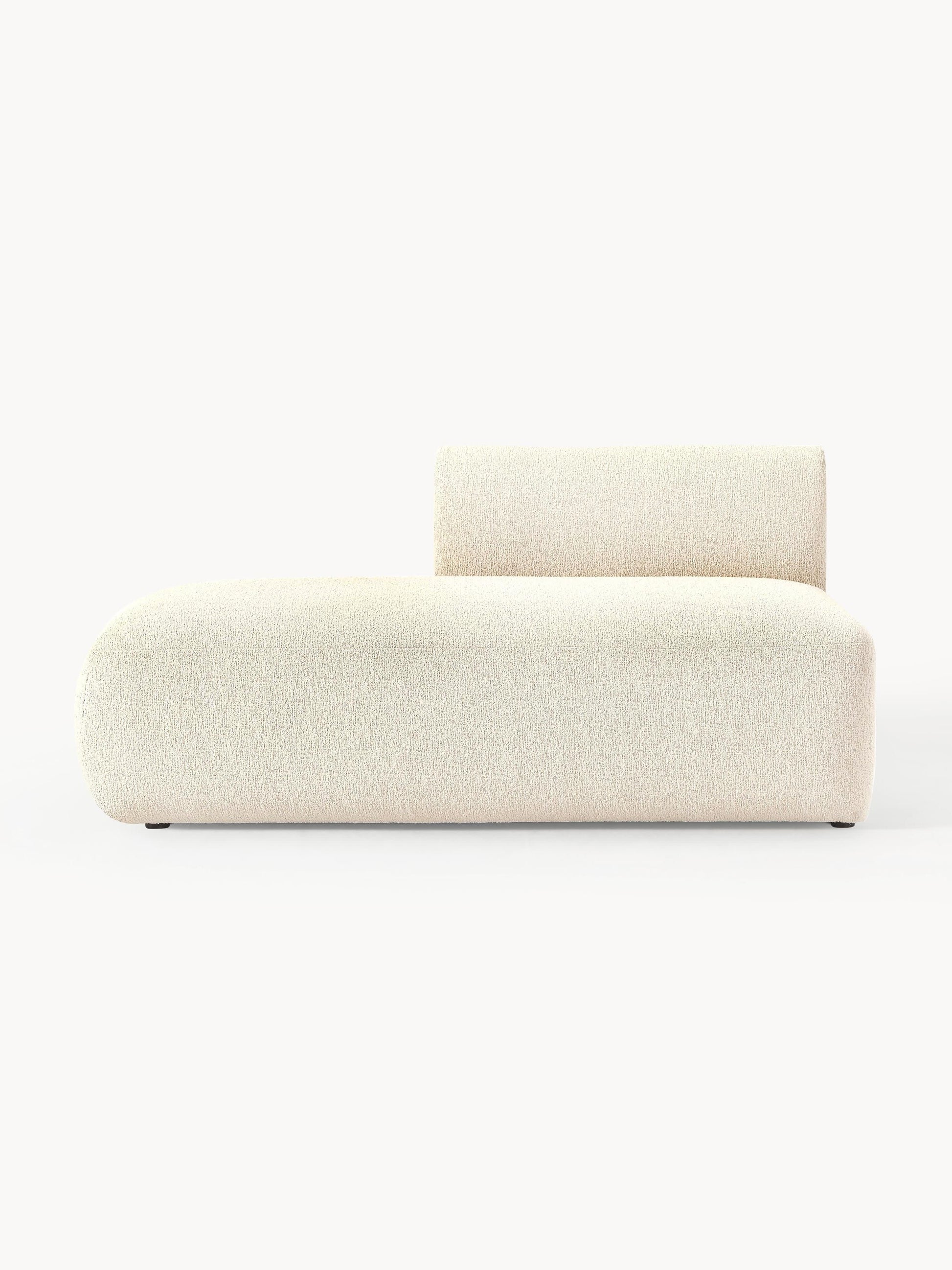 Sovia Chaise Module in Bouclé