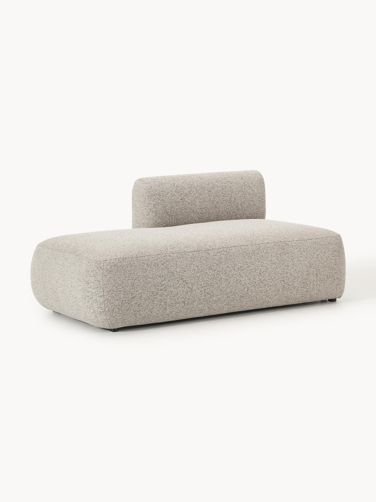 Sovia Chaise Module in Bouclé